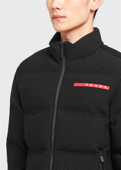 prada jacket mens tecno|prada sport jacket.